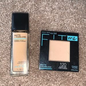Maybelline fit me foundations